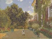 Artist s House at Argenteuil  gggg Claude Monet